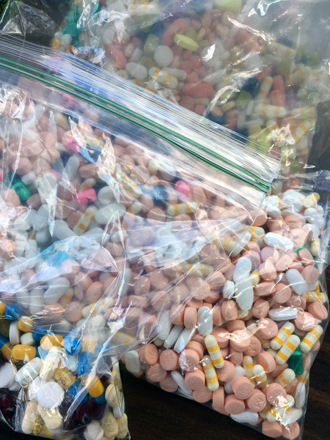 Over 200 pounds of medications collected at 2016 Fall Drop Off Marion