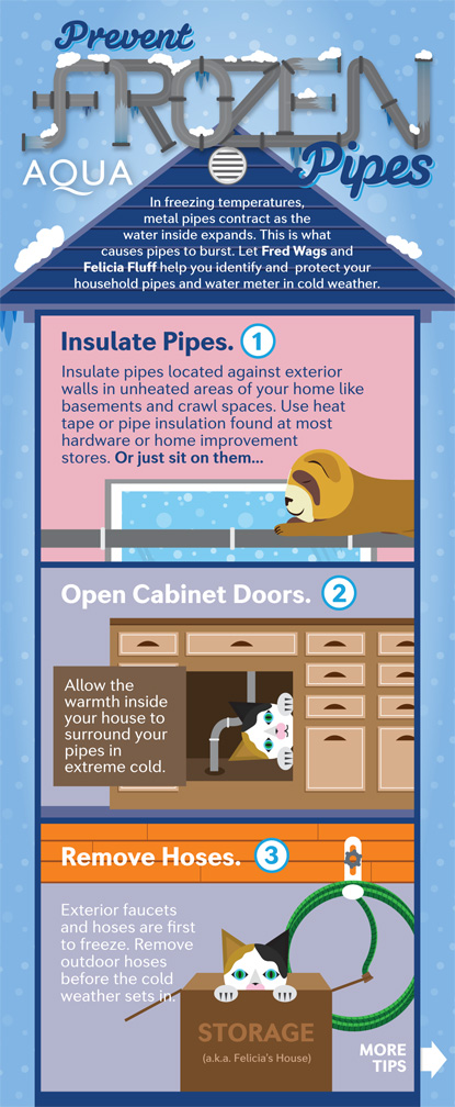 Aqua Pennsylvania offers tips to help prevent frozen pipes – Daily Local